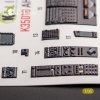 KELIK K35018 AH-64D APACHE INTERIOR 3D DECALS FOR TAKOM KIT 1/35